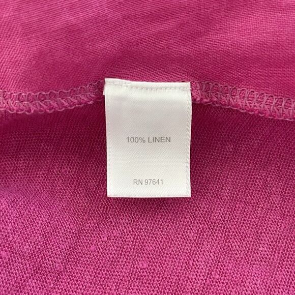 J Jill 100% Linen Side Panel Tank Top - Picture 6 of 7